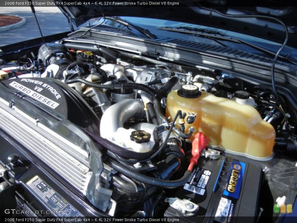 6.4L 32V Power Stroke Turbo Diesel V8 Engine for the 2008 Ford F350 Super Duty #56250584