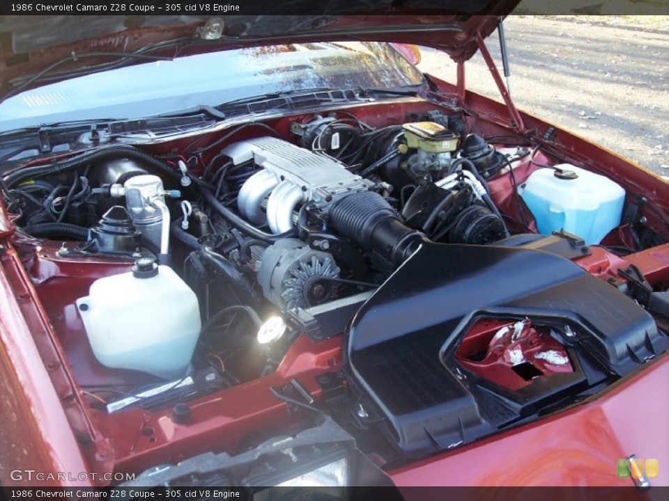 305 cid V8 Engine for the 1986 Chevrolet Camaro #56259107