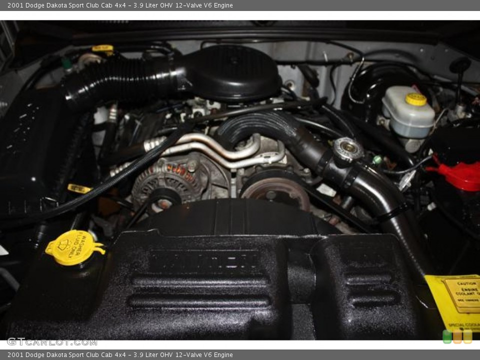 3.9 Liter OHV 12-Valve V6 Engine for the 2001 Dodge Dakota #56266244