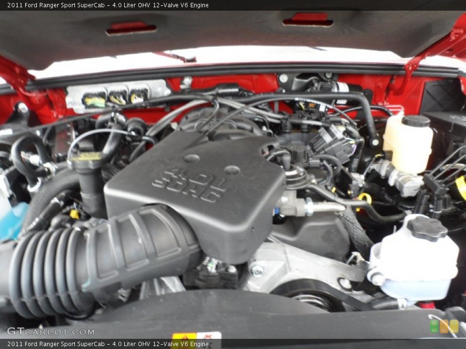 4.0 Liter OHV 12-Valve V6 Engine for the 2011 Ford Ranger #56273705