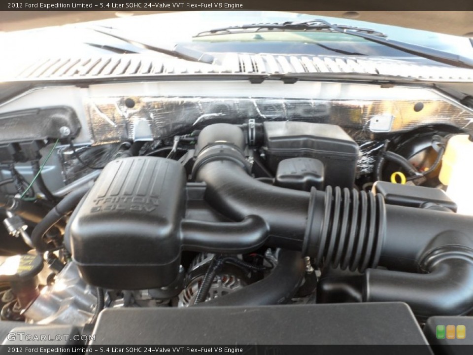 5.4 Liter SOHC 24-Valve VVT Flex-Fuel V8 Engine for the 2012 Ford Expedition #56283291