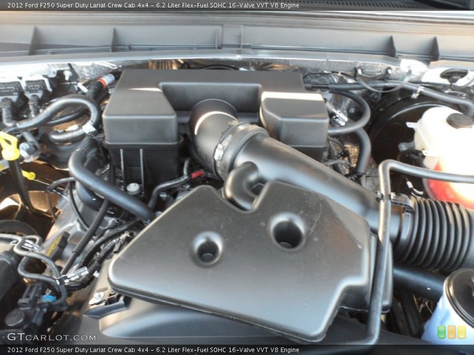 6.2 Liter Flex-Fuel SOHC 16-Valve VVT V8 Engine for the 2012 Ford F250 Super Duty #56284375