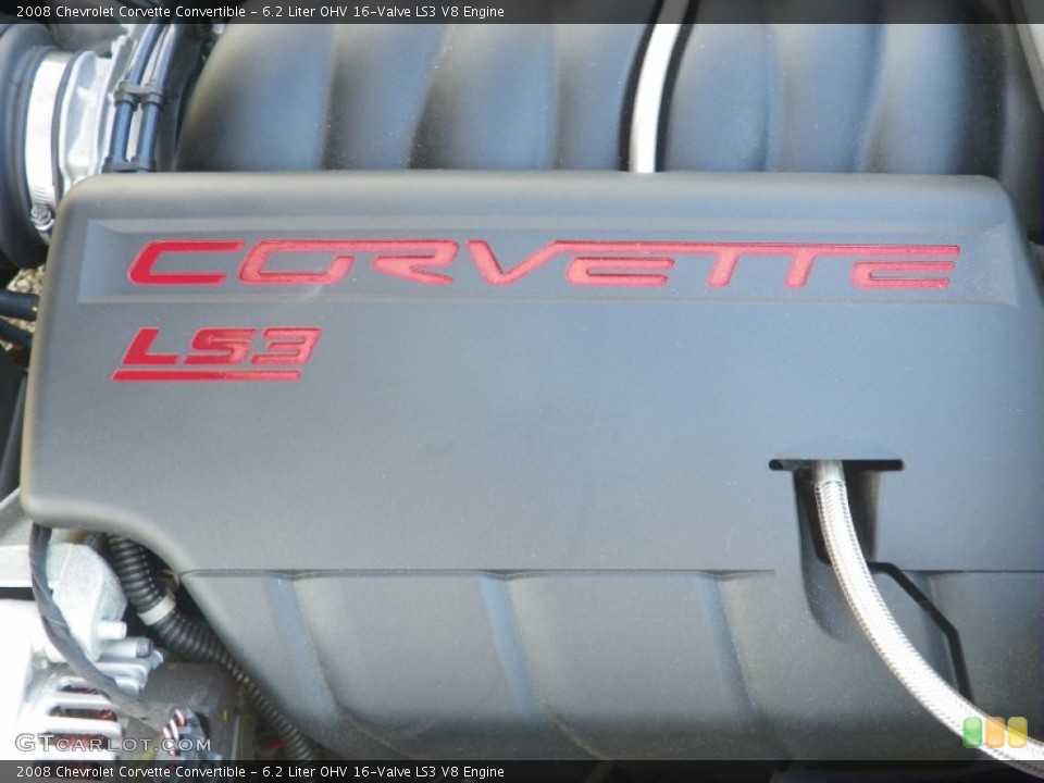 6.2 Liter OHV 16-Valve LS3 V8 Engine for the 2008 Chevrolet Corvette #56293695
