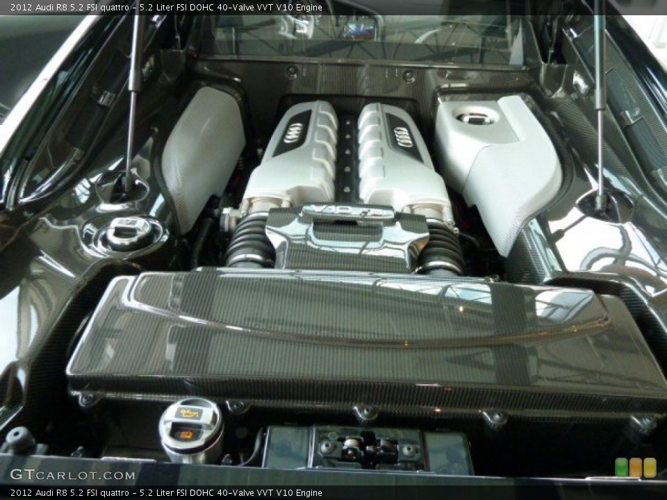 5.2 Liter FSI DOHC 40-Valve VVT V10 Engine for the 2012 Audi R8 #56298054