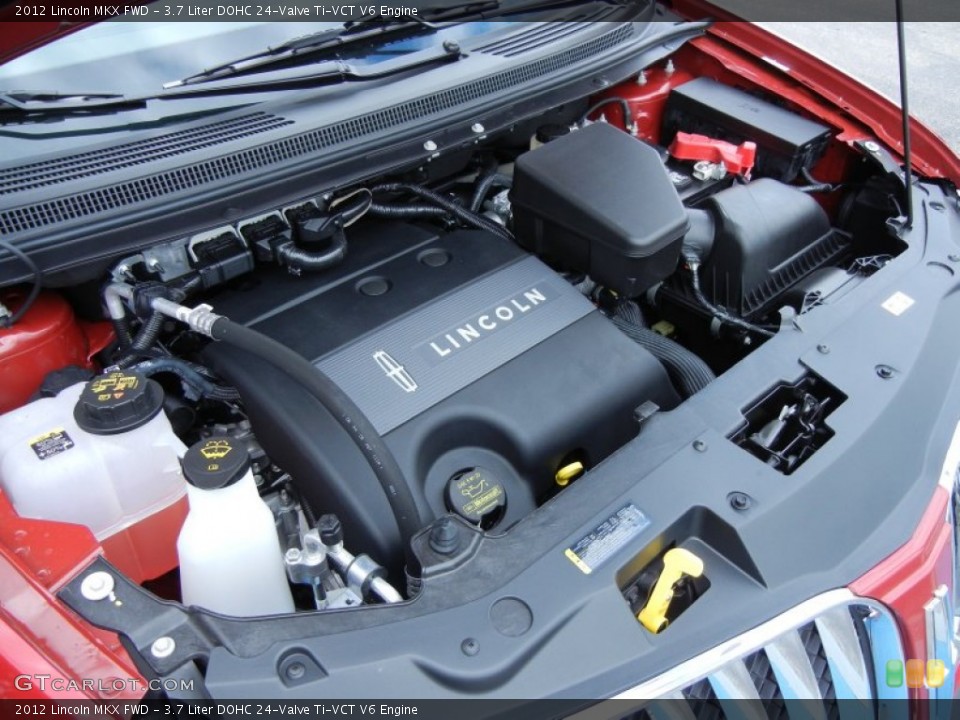 3.7 Liter DOHC 24-Valve Ti-VCT V6 Engine for the 2012 Lincoln MKX #56309245