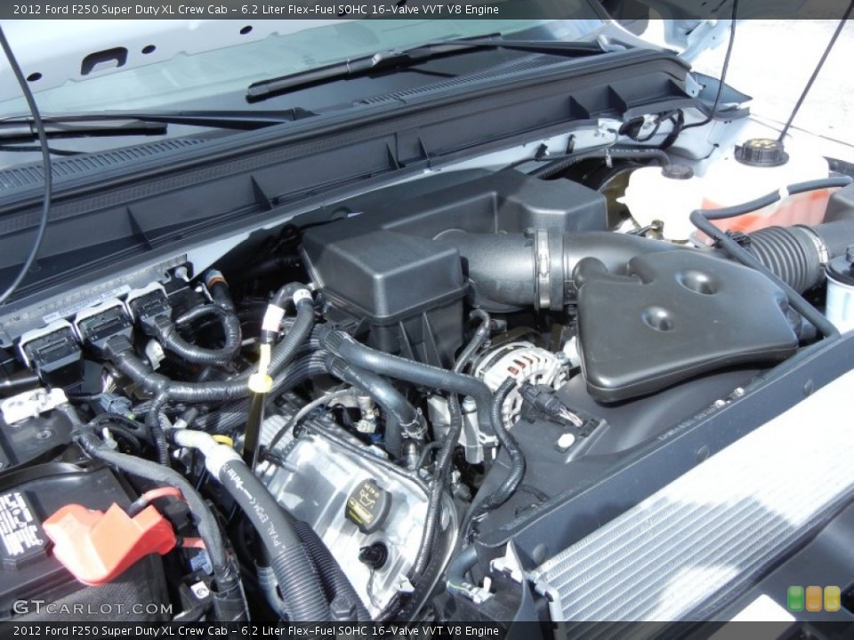 6.2 Liter Flex-Fuel SOHC 16-Valve VVT V8 Engine for the 2012 Ford F250 Super Duty #56309463