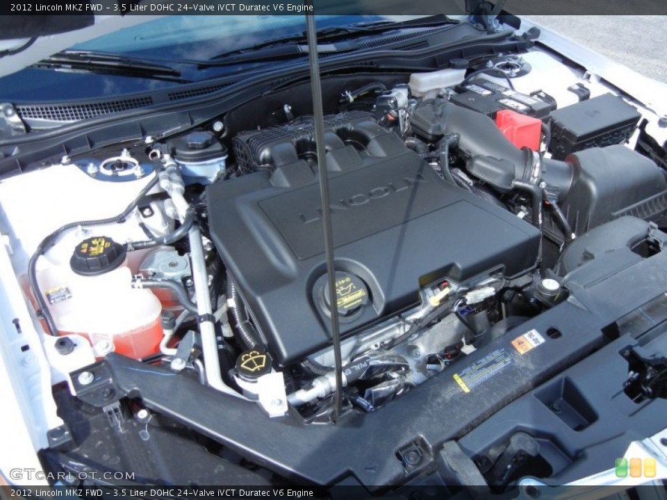 3.5 Liter DOHC 24-Valve iVCT Duratec V6 Engine for the 2012 Lincoln MKZ #56309691