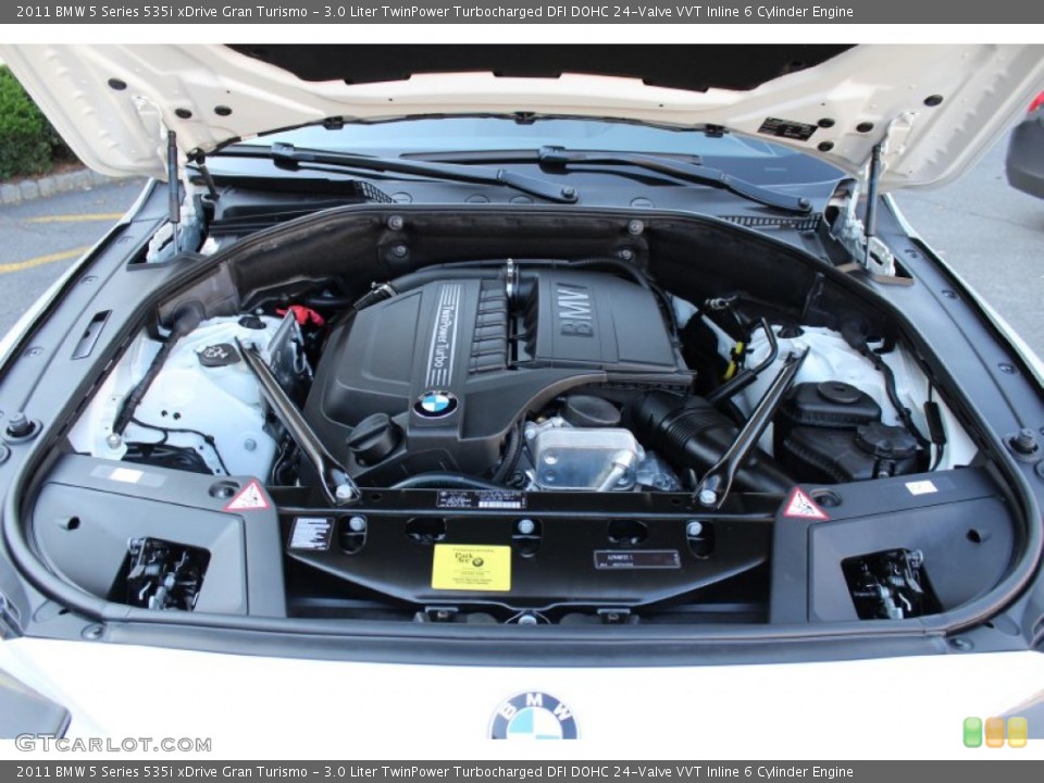 3.0 Liter TwinPower Turbocharged DFI DOHC 24-Valve VVT Inline 6 Cylinder Engine for the 2011 BMW 5 Series #56319075