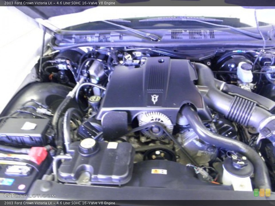 4.6 Liter SOHC 16-Valve V8 Engine for the 2003 Ford Crown Victoria #56319525