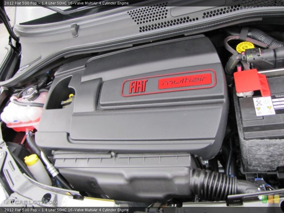 1.4 Liter SOHC 16-Valve MultiAir 4 Cylinder Engine for the 2012 Fiat 500 #56320116