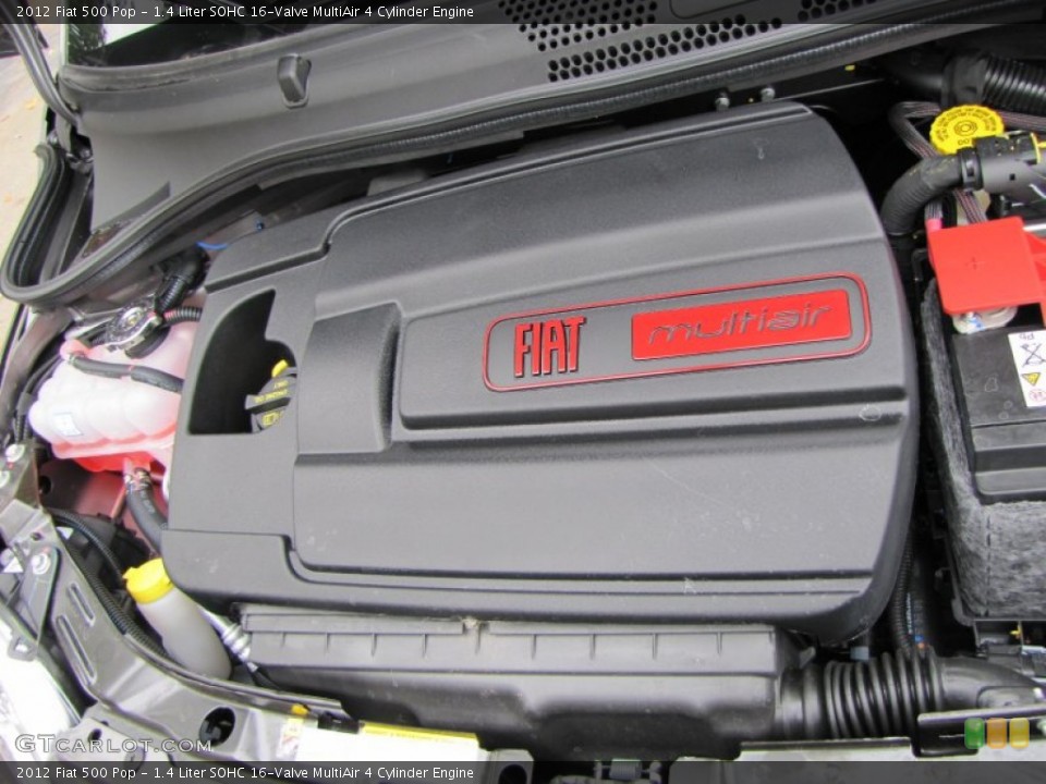 1.4 Liter SOHC 16-Valve MultiAir 4 Cylinder Engine for the 2012 Fiat 500 #56320602