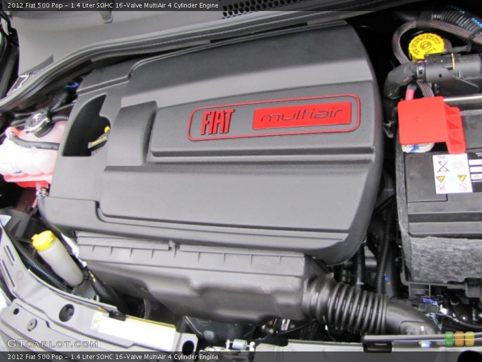 1.4 Liter SOHC 16-Valve MultiAir 4 Cylinder Engine for the 2012 Fiat 500 #56320834