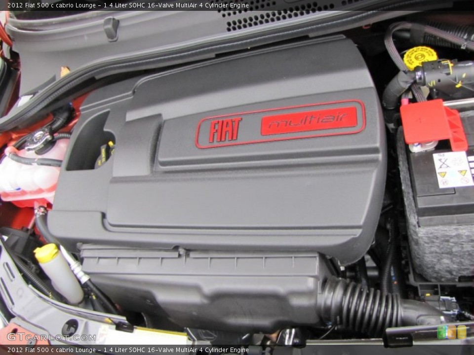 1.4 Liter SOHC 16-Valve MultiAir 4 Cylinder Engine for the 2012 Fiat 500 #56320955
