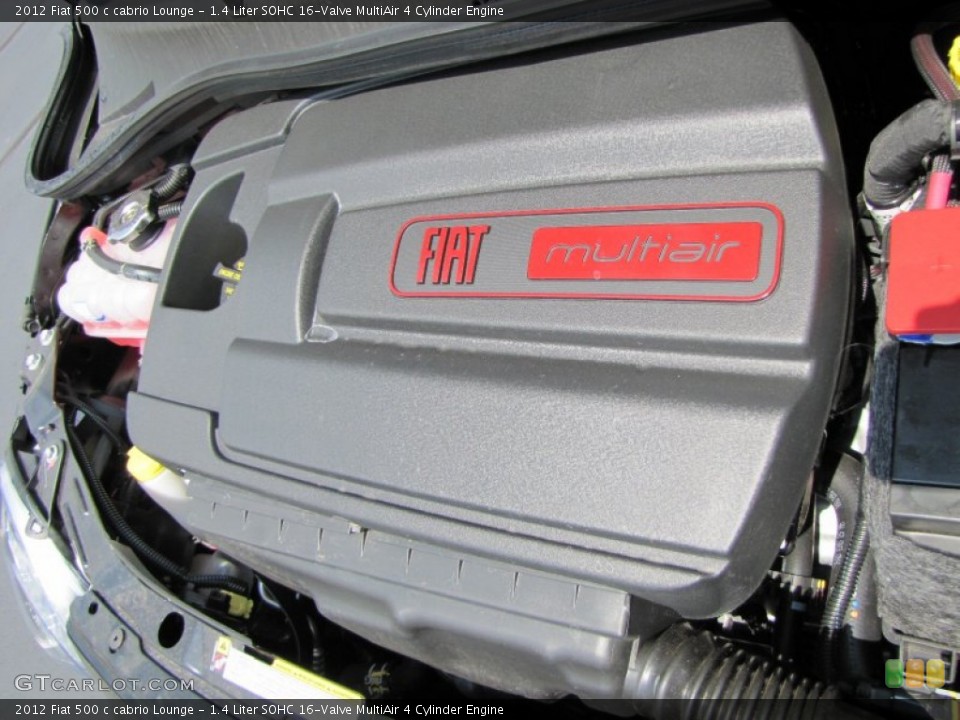 1.4 Liter SOHC 16-Valve MultiAir 4 Cylinder Engine for the 2012 Fiat 500 #56322214