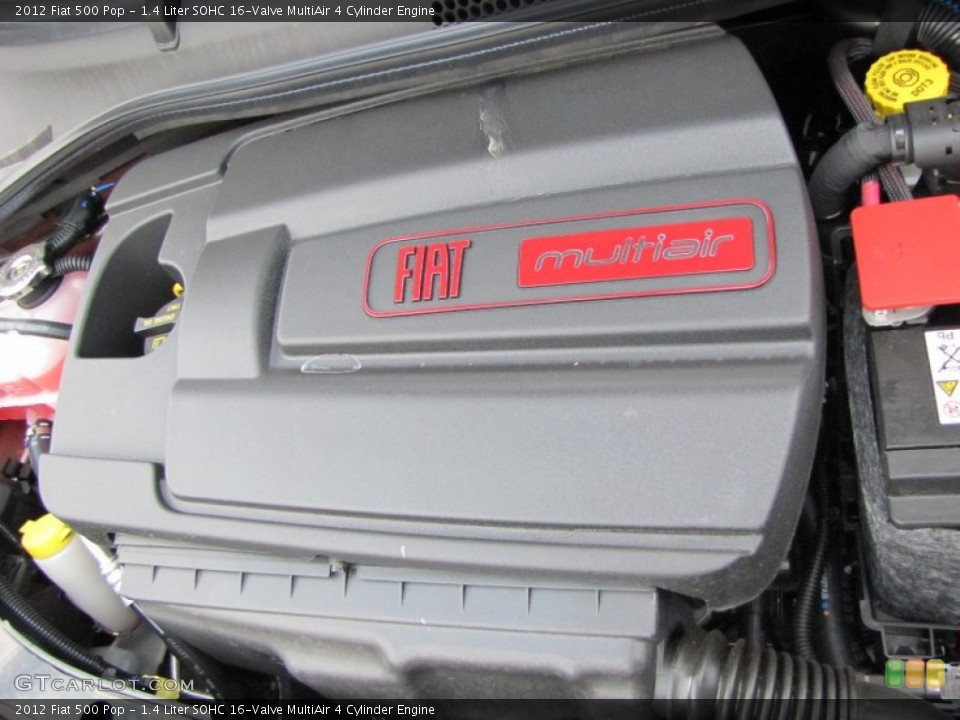 1.4 Liter SOHC 16-Valve MultiAir 4 Cylinder Engine for the 2012 Fiat 500 #56322454