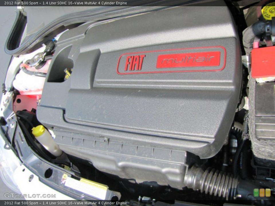 1.4 Liter SOHC 16-Valve MultiAir 4 Cylinder Engine for the 2012 Fiat 500 #56322976