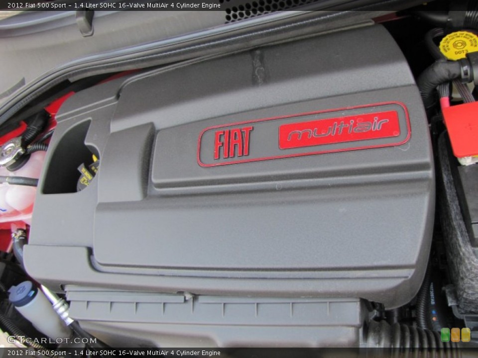 1.4 Liter SOHC 16-Valve MultiAir 4 Cylinder Engine for the 2012 Fiat 500 #56323890