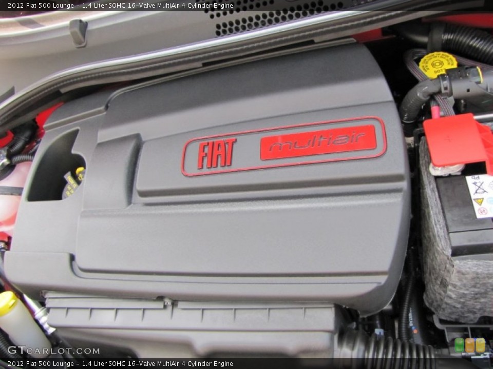 1.4 Liter SOHC 16-Valve MultiAir 4 Cylinder Engine for the 2012 Fiat 500 #56325050