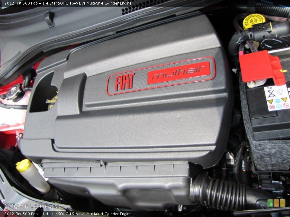 1.4 Liter SOHC 16-Valve MultiAir 4 Cylinder Engine for the 2012 Fiat 500 #56325275