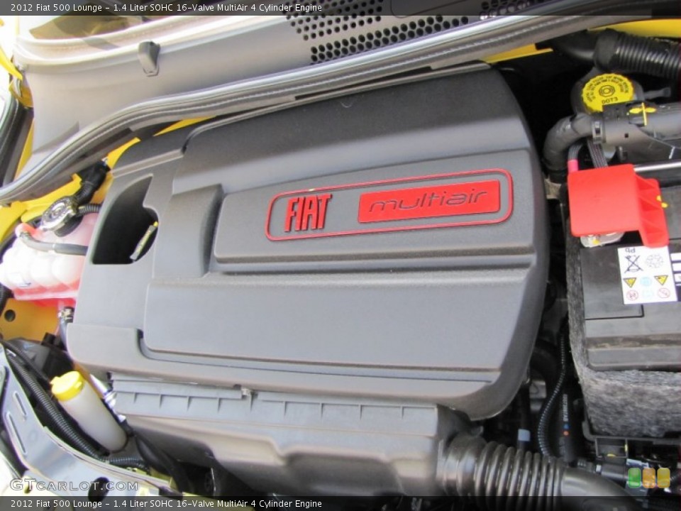 1.4 Liter SOHC 16-Valve MultiAir 4 Cylinder Engine for the 2012 Fiat 500 #56325911