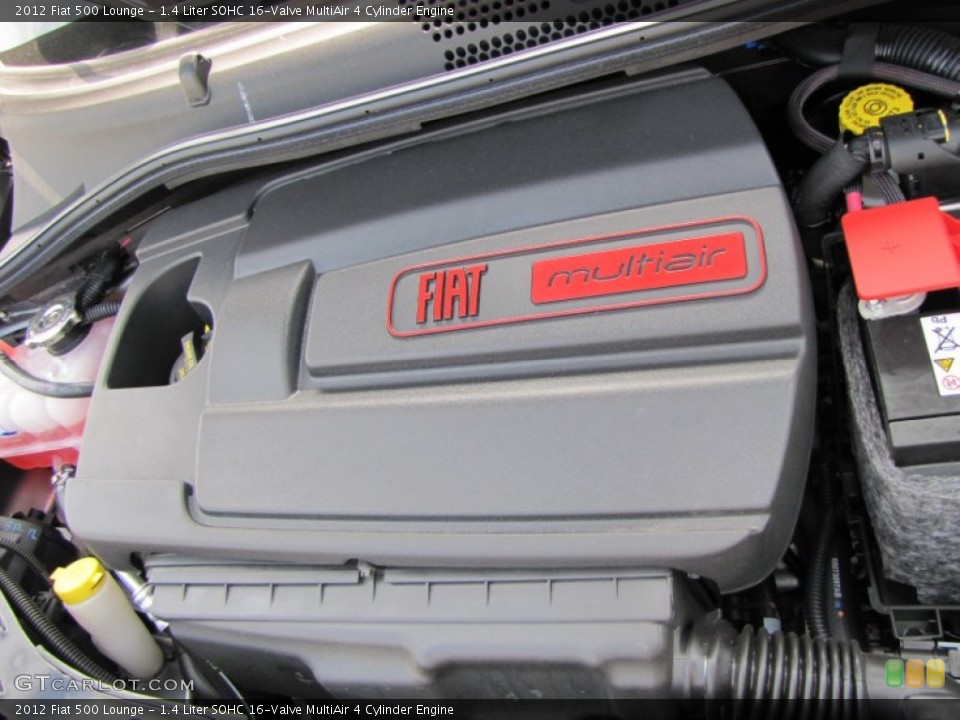 1.4 Liter SOHC 16-Valve MultiAir 4 Cylinder Engine for the 2012 Fiat 500 #56326017