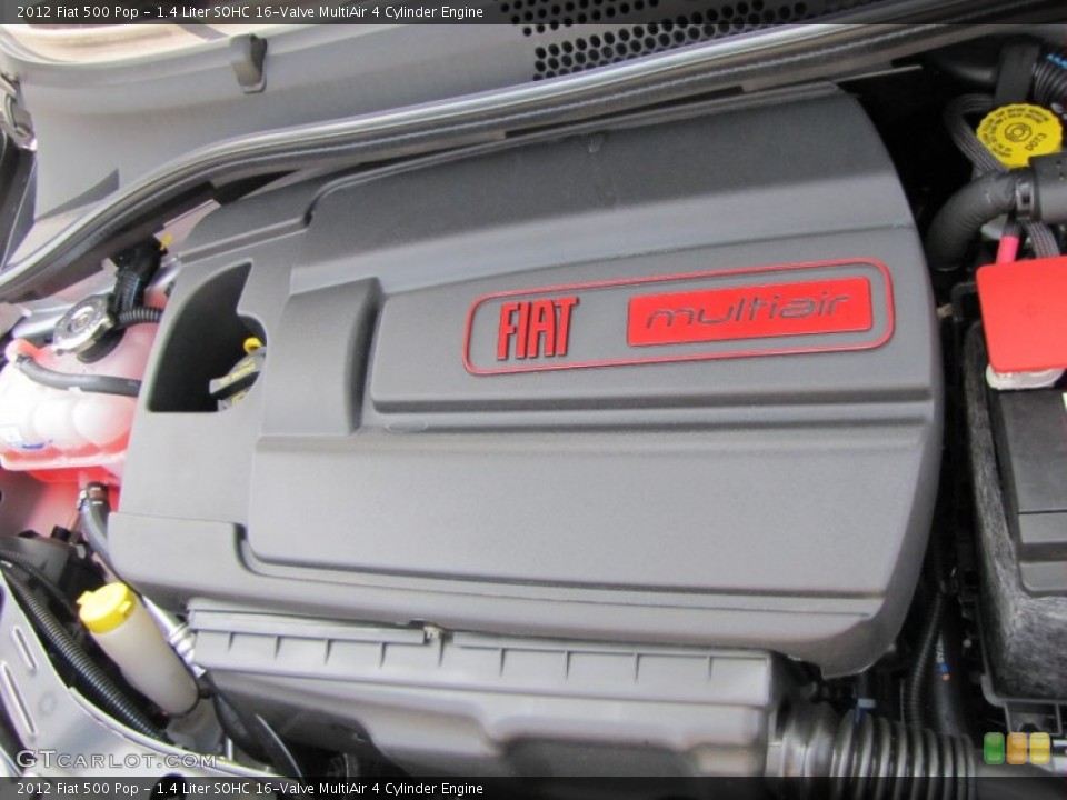 1.4 Liter SOHC 16-Valve MultiAir 4 Cylinder Engine for the 2012 Fiat 500 #56326949