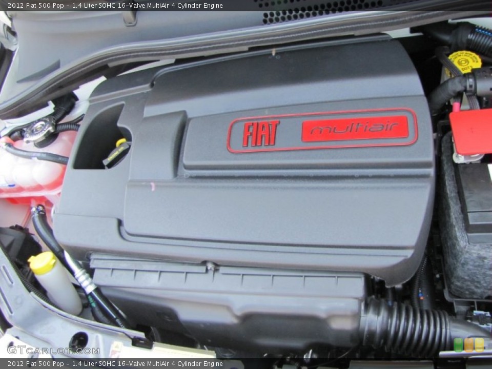 1.4 Liter SOHC 16-Valve MultiAir 4 Cylinder Engine for the 2012 Fiat 500 #56327171