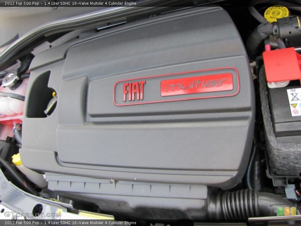 1.4 Liter SOHC 16-Valve MultiAir 4 Cylinder Engine for the 2012 Fiat 500 #56327513