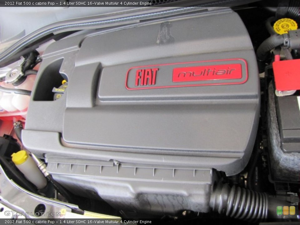 1.4 Liter SOHC 16-Valve MultiAir 4 Cylinder Engine for the 2012 Fiat 500 #56328698