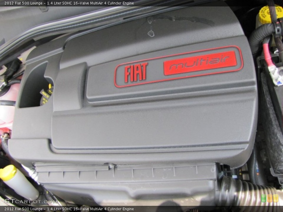 1.4 Liter SOHC 16-Valve MultiAir 4 Cylinder Engine for the 2012 Fiat 500 #56329085