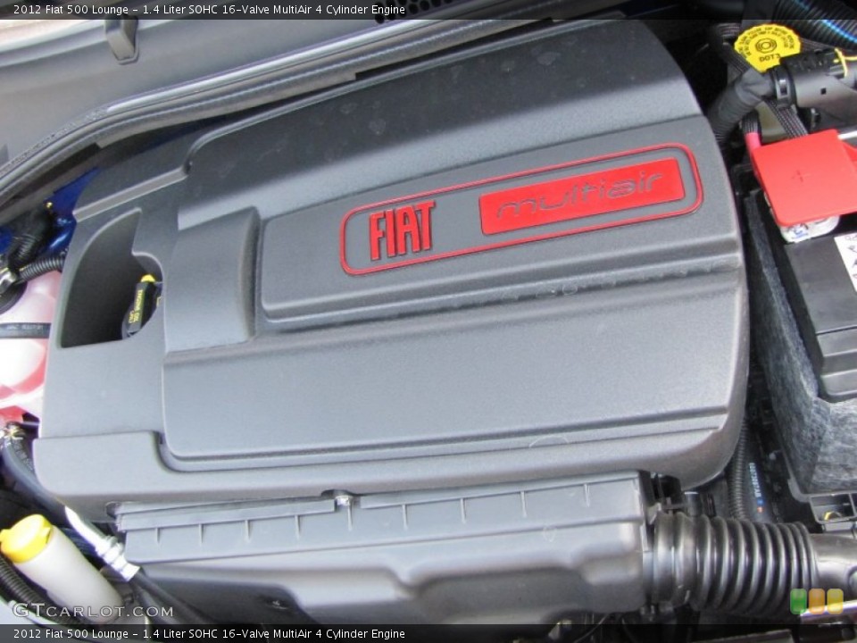 1.4 Liter SOHC 16-Valve MultiAir 4 Cylinder Engine for the 2012 Fiat 500 #56329440