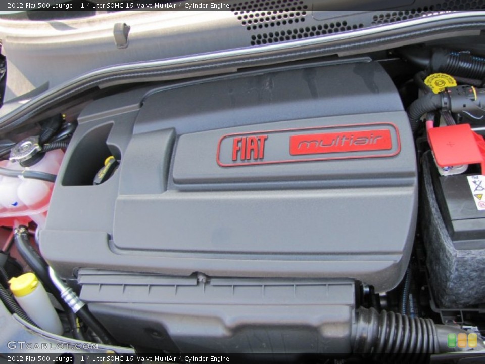 1.4 Liter SOHC 16-Valve MultiAir 4 Cylinder Engine for the 2012 Fiat 500 #56329557