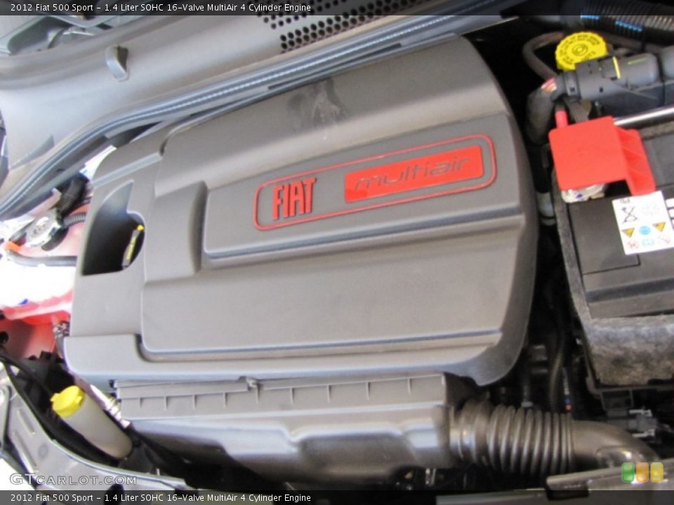 1.4 Liter SOHC 16-Valve MultiAir 4 Cylinder Engine for the 2012 Fiat 500 #56329773