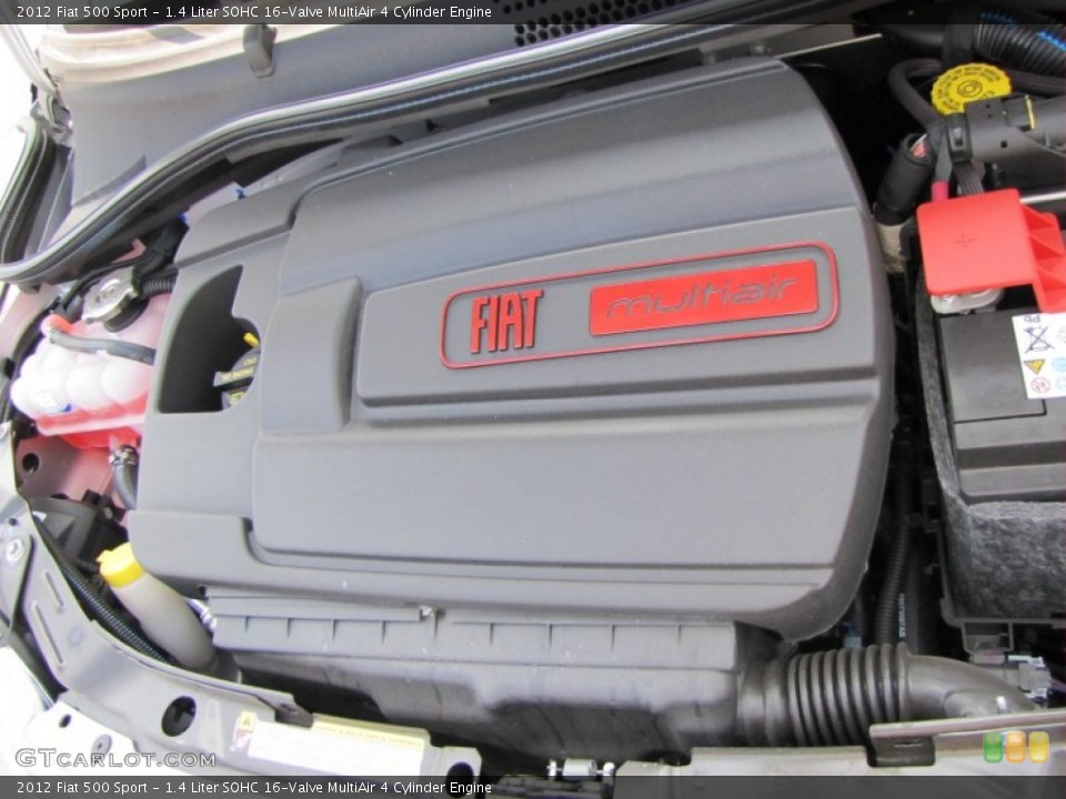 1.4 Liter SOHC 16-Valve MultiAir 4 Cylinder Engine for the 2012 Fiat 500 #56330179