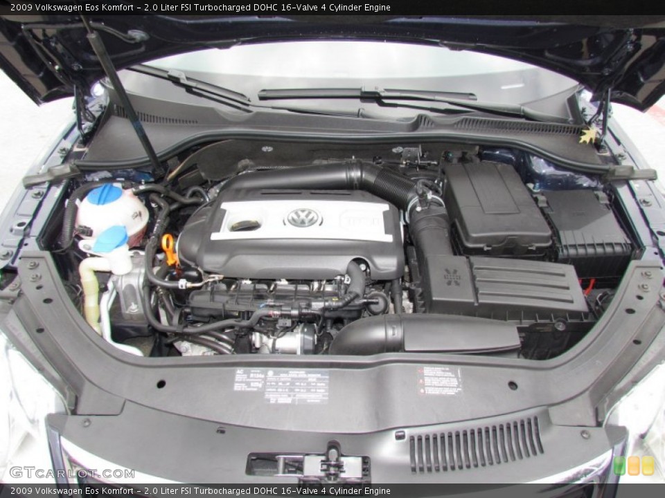 2.0 Liter FSI Turbocharged DOHC 16-Valve 4 Cylinder Engine for the 2009 Volkswagen Eos #56330448
