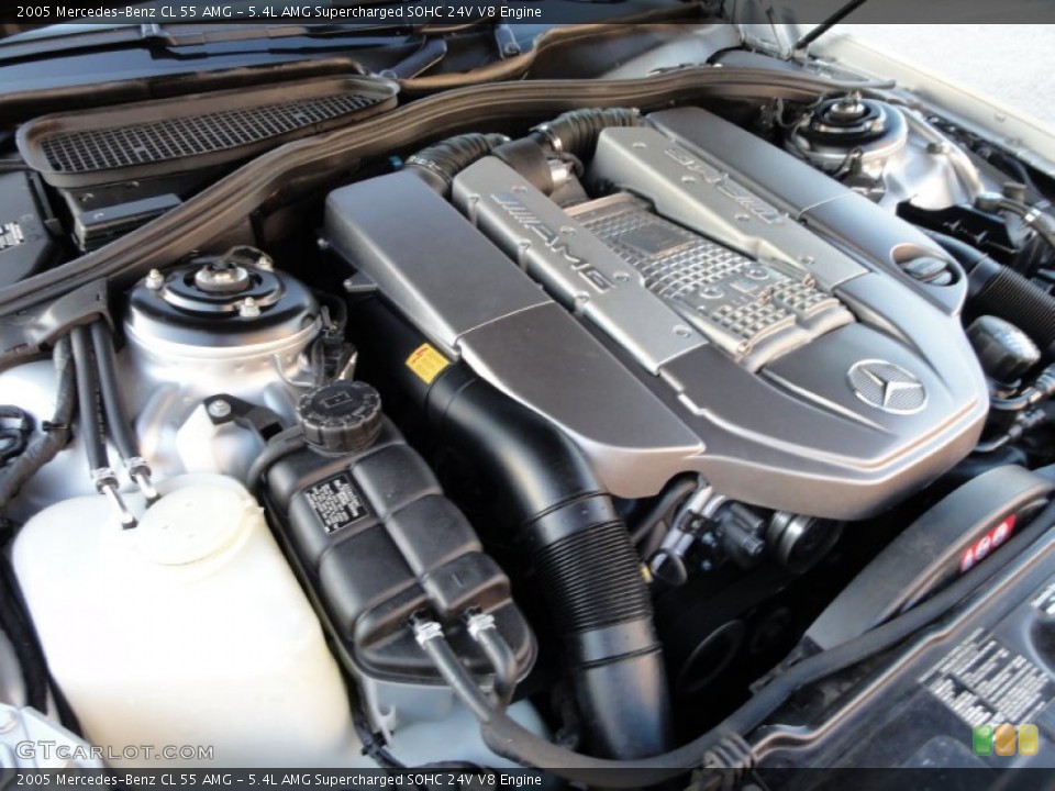 5.4L AMG Supercharged SOHC 24V V8 Engine for the 2005 Mercedes-Benz CL #56333856