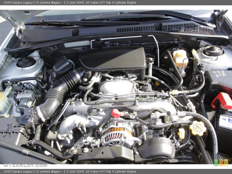2.5 Liter SOHC 16-Valve VVT Flat 4 Cylinder Engine for the 2006 Subaru Legacy #56347868