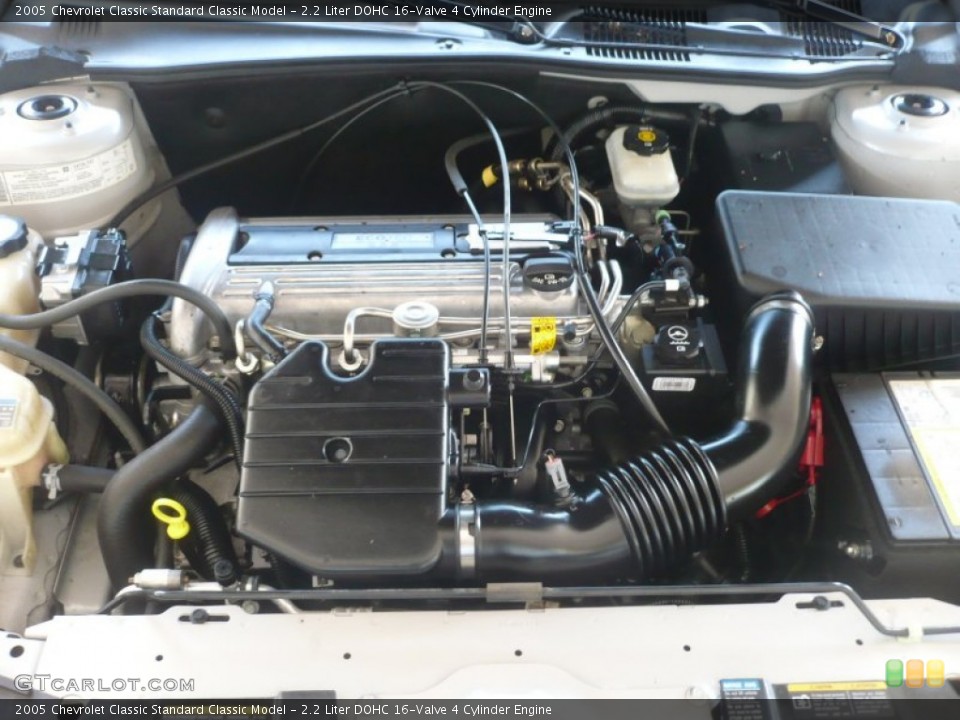 2.2 Liter DOHC 16-Valve 4 Cylinder 2005 Chevrolet Classic Engine