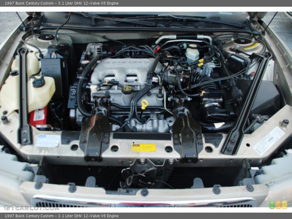 3.1 Liter OHV 12-Valve V6 1997 Buick Century Engine