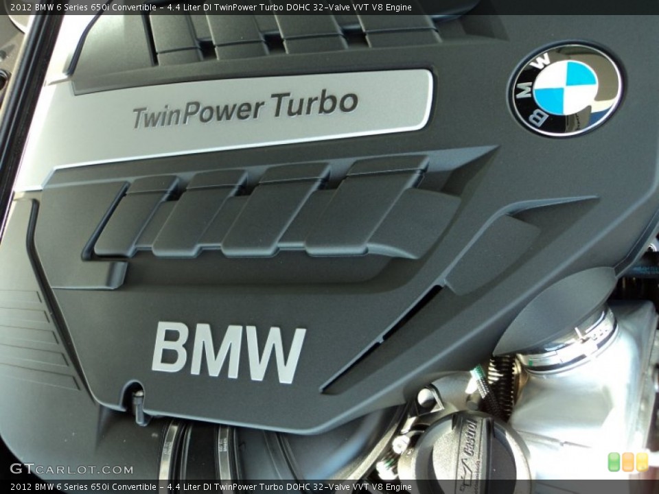 4.4 Liter DI TwinPower Turbo DOHC 32-Valve VVT V8 Engine for the 2012 BMW 6 Series #56370652