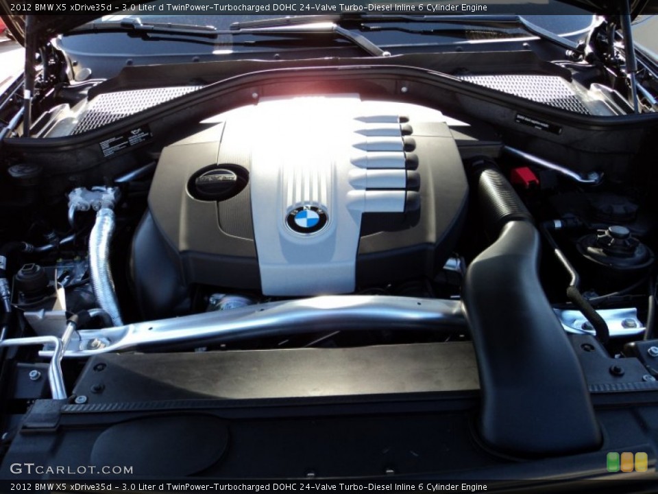 3.0 Liter d TwinPower-Turbocharged DOHC 24-Valve Turbo-Diesel Inline 6 Cylinder Engine for the 2012 BMW X5 #56370883