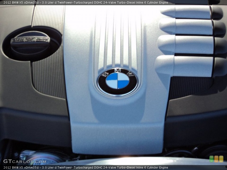 3.0 Liter d TwinPower-Turbocharged DOHC 24-Valve Turbo-Diesel Inline 6 Cylinder Engine for the 2012 BMW X5 #56370892