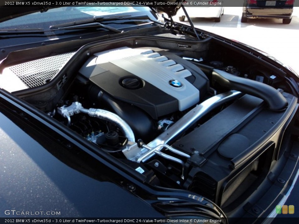 3.0 Liter d TwinPower-Turbocharged DOHC 24-Valve Turbo-Diesel Inline 6 Cylinder Engine for the 2012 BMW X5 #56370901