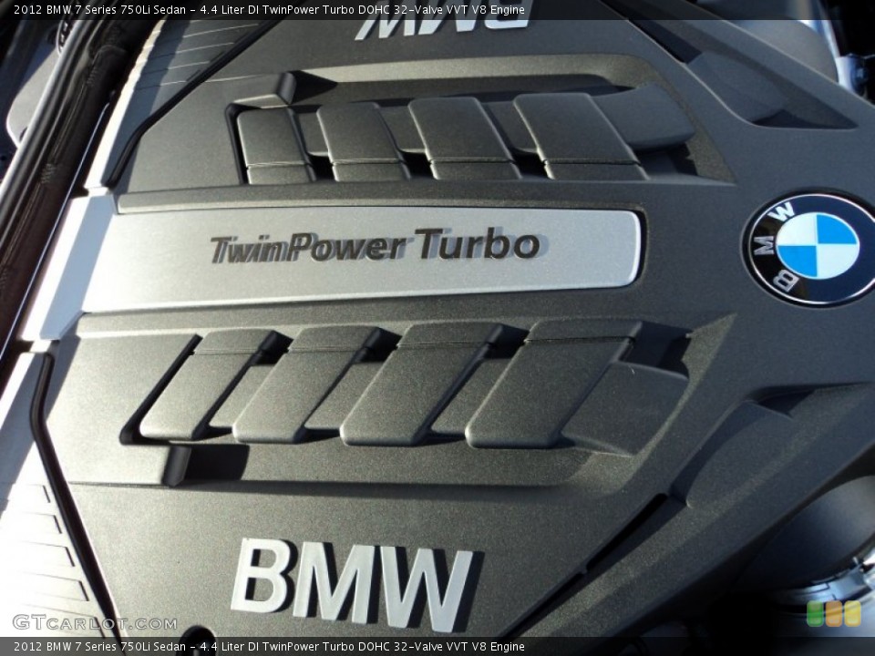 4.4 Liter DI TwinPower Turbo DOHC 32-Valve VVT V8 Engine for the 2012 BMW 7 Series #56371186