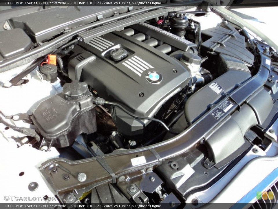 3.0 Liter DOHC 24-Valve VVT Inline 6 Cylinder Engine for the 2012 BMW 3 Series #56371402