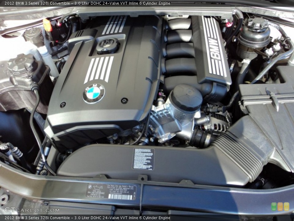 3.0 Liter DOHC 24-Valve VVT Inline 6 Cylinder Engine for the 2012 BMW 3 Series #56371411