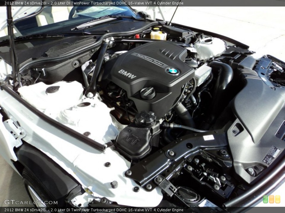 2.0 Liter DI TwinPower Turbocharged DOHC 16-Valve VVT 4 Cylinder Engine for the 2012 BMW Z4 #56371606