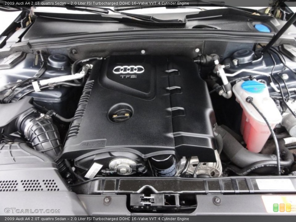 2.0 Liter FSI Turbocharged DOHC 16-Valve VVT 4 Cylinder Engine for the 2009 Audi A4 #56382307