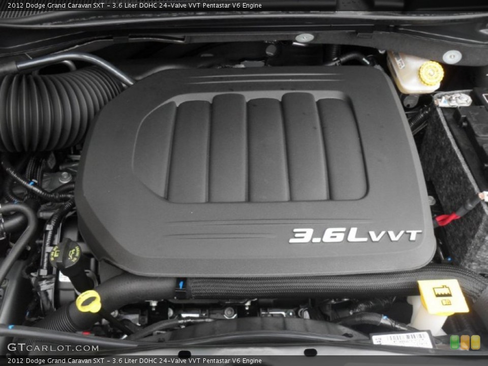 3.6 Liter DOHC 24-Valve VVT Pentastar V6 Engine for the 2012 Dodge Grand Caravan #56383933