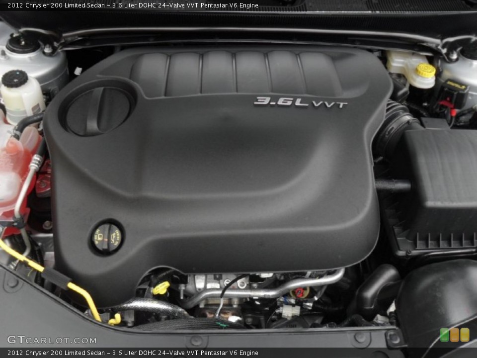 3.6 Liter DOHC 24-Valve VVT Pentastar V6 Engine for the 2012 Chrysler 200 #56385322